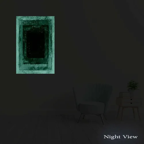 Vista 5 de Startonight Lienzo decorativo para pared, impresión abstracta de profundidad en blanco y negro para dormitorio, imagen moderna y contemporánea, arte