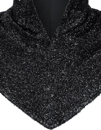 Vista 6 de Collar de cadena de imitación renacentista, coif medieval, caballero, capucha, armadura, LARP, accesorio para disfraz de Copsplay