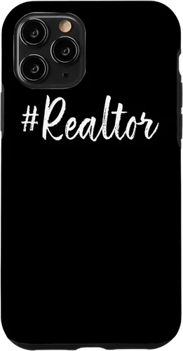 Vista 29 de Hashtag Realtor Real Estate Agent Business Gifts Funny Quote Case for iPhone 17
