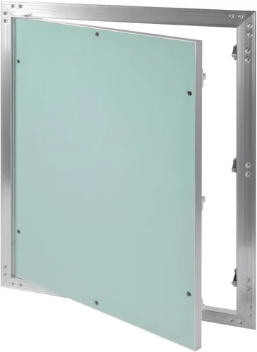 Vista 69 de Panel de acceso de aluminio para paneles de yeso de 6 x 6 pulgadas, puerta del eje de servicio, plomería, electricidad, calefacción, escotilla