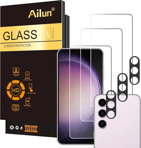 Vista 19 de Ailun - Protector de pantalla de privacidad y protector de lente de cámara para Galaxy S25 Edge