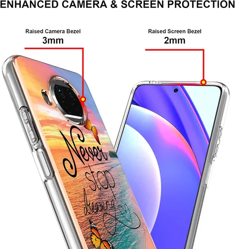 Vista 1033 de Funda compatible con Nothing Phone 1, compatible con Nothing Phone One A063 para teléfono móvil TPU funda FLP