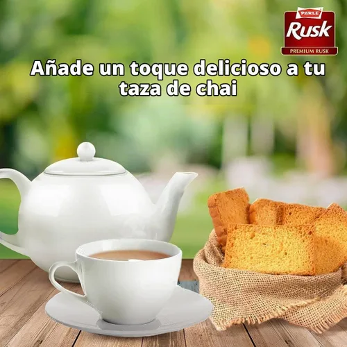 Vista 3 de Parle Cardamomo Elaichi Rusk - Bocadillo crujiente (21.16 onzas)