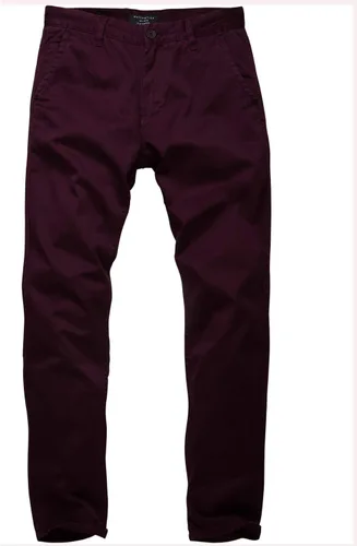 Vista 3 de Match Mens Slim Tapered Flat Front Casual Pants