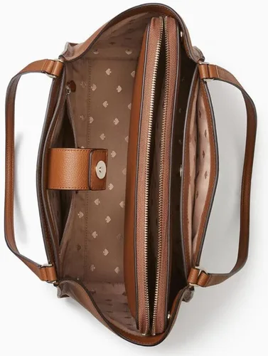 Vista 5 de Kate Spade Brim Bolso grande de cuero con funda desmontable para portátil