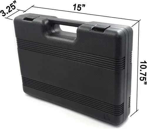 Vista 4 de Remachadora de tuerca manual 12.992 in 13" Kit de pistola de remache Herramienta de ajuste de rosca remachadora NutSert Remachado métrico SAE