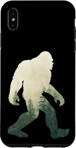 Vista 10 de Carcasa para iPhone X/XS, diseño de Sasquatch Yeti Nature