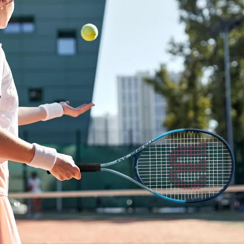 Vista 2 de Raqueta de tenis Wilson para principiantes (pre-cordada)