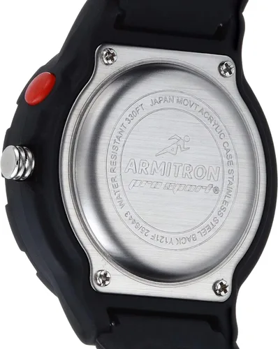 Vista 4 de Armitron Sport Reloj unisex de la correa del silicón fácil de leer 256443