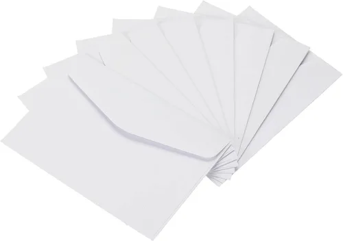 Vista 12 de YOKIVE Paquete de 60 sobres para tarjetas de regalo, nota de felicitación de negocios, sobre soporte para artículos pequeños, ideal para Rosado