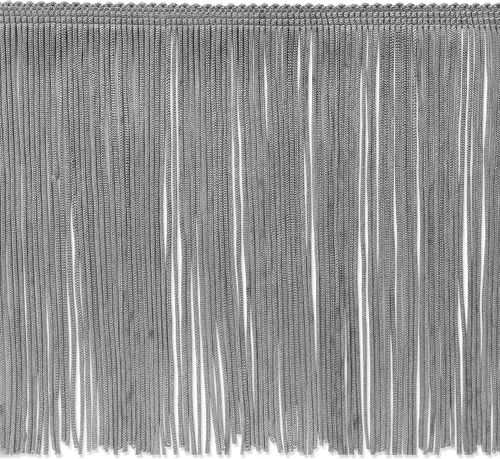 Vista 17 de Trims by The Yard Borde de flecos de cadeneta de 6 pulgadas, poliéster, decorativo, versátil para C rosa rubor (corte de 5 yardas)