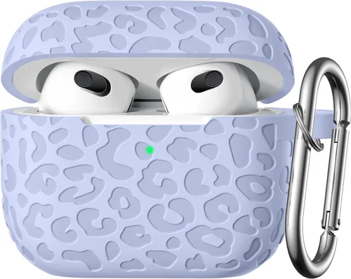 Vista 54 de Funda para Airpod Case y 2ª Generación con Diseño Leropard Grabado Compatible con Apple AirPods 2ª/1ª Generación de Carga, Bonita Protección