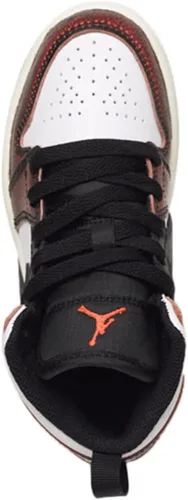 Vista 4 de Jordan Preescolar 1 Mid SE FB0567 006 - Talla 11.5C, NegroInfrarrojo 23-blanco-vela