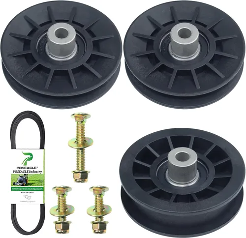 Vista 23 de 532196106 Husqvarna Polea tensora para Husqvarna 54" Z254f Z254 Deck Replaces 532197379 Craftsman 197379 196106 Idler Pulley for Husqvarna 54