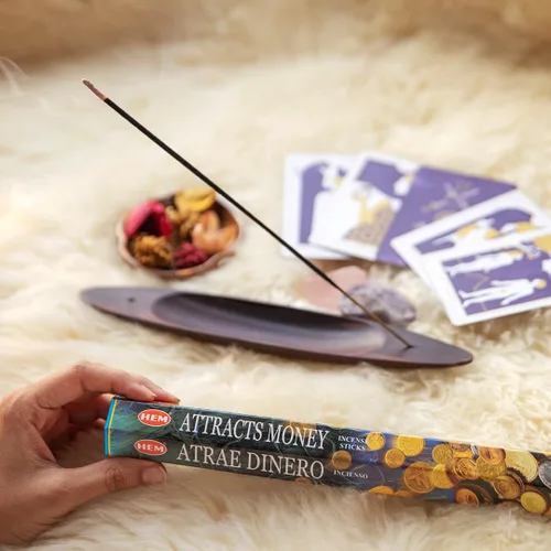 Vista 3 de Atrae dinero - Caja de seis tubos de 0.71 oz - HEM Incense
