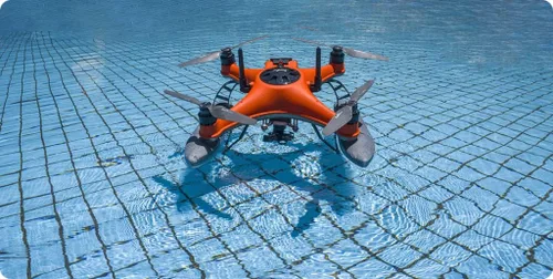 Vista 3 de Swellpro Dron impermeable multifuncional SplashDrone 4