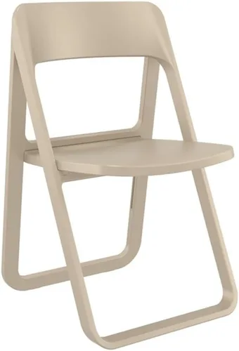 Vista 7 de Compamia Silla plegable Dream para exteriores, color negro