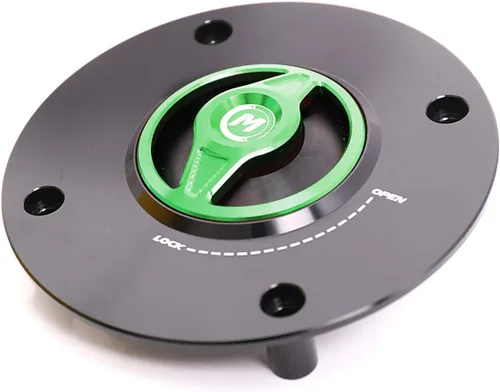 Vista 9 de Tapa de combustible de gas de liberación rápida CNC REVO negra compatible con GSX-R 600 97-03 GSX-R 750 96-03 GSX-R 1000 01-02 V Strom 650 1000