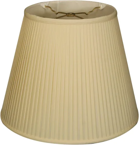 Vista 17 de Royal Designs - Pantalla básica plisada lateral profunda imperio, beige, 7.5 x 12 x 9.5 pulgadas, BS-729-12BG
