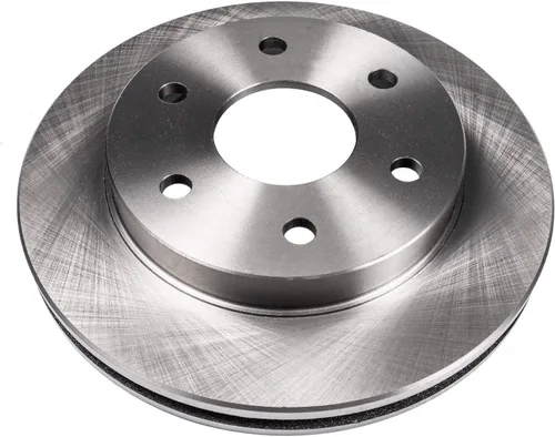 Vista 421 de Detroit Axle - Rotores de freno delantero para 04-13 Mazda 3 Rotores de frenos de disco 06-15 Mazda 5 Reemplazo: Rotor regular delantero de 11.81