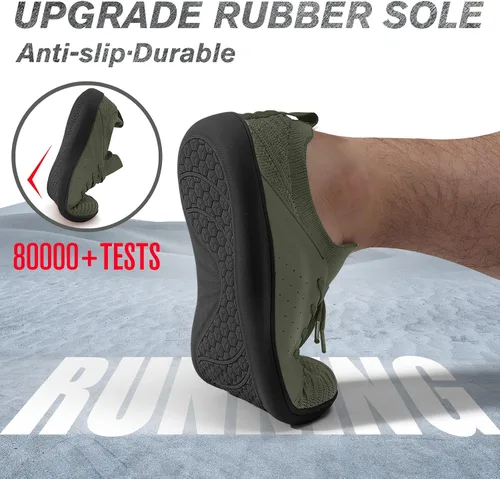 Vista 3 de relxfeet - Zapatos minimalistas para hombre, zapatos barefoot, zapatos de entrenamiento cruzado, zapatos de caminata de punta ancha, tenis