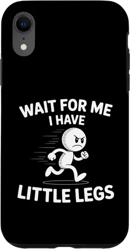 Vista 25 de Wait I Have Little Legs Funny Short Person Meme Humor Case for iPhone 17