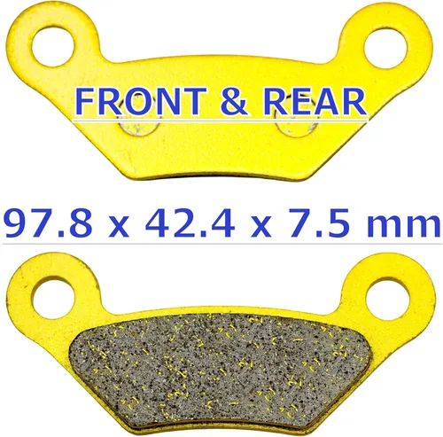 Vista 3 de Pastillas de Freno Delantero Trasero Frenos para John Deere HPX 4X4 Gator 2010-2011 - XUV Gator 620i 850 D 2010