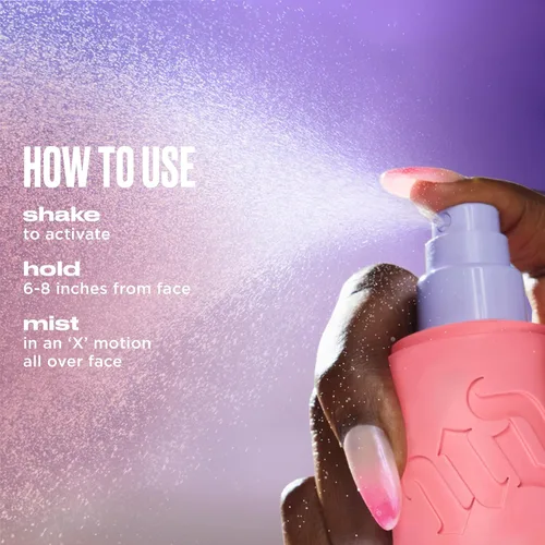 Vista 8 de Urban Decay All Nighter - Spray fijador de maquillaje impermeable, acabado mate difuminado, hasta 24 horas de uso, niebla facial ultrafina