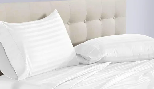 Vista 62 de Epic Cotton 100% algodón egipcio, juego de sábanas de 4 piezas de cama de agua sin adjuntar de 1000 hilos, tamaño Queen, bolsillo profundo de 15
