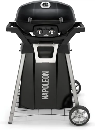Vista 6 de Napoleon TravelQ - Accesorio para parrilla de barbacoa, soporte para PRO285, bandeja de condimentos de acero inoxidable, abridor de botellas