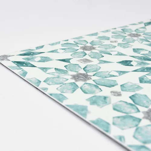 Vista 8 de FloorPops FP2949 Radiance Peel & Stick - Azulejos para suelo, color azul