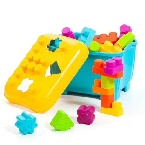 Vista 2 de Juego de Construcción Moltó Blocks & Puzzles 15 Piezas