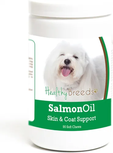Vista 145 de Healthy Breeds Affenpinscher - Masticables suaves de aceite de salmón, 90