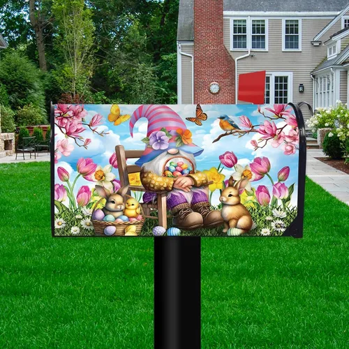 Vista 2 de Briarwood Lane Cubierta para buzón de gnomo para cesta de Pascua