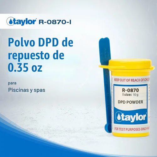Vista 2 de Polvo DPD Taylor Technologies R-0870-I para Piscina, 10gr