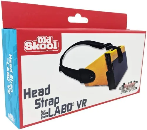 Vista 3 de Old Skool VR Head Strap Kit Compatible with Nintendo Labo VR