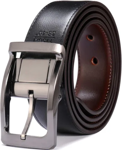 Vista 5 de Beltox - Cinturón reversible para hombre de 1.25 pulgadas de ancho y hebilla, estilo formal