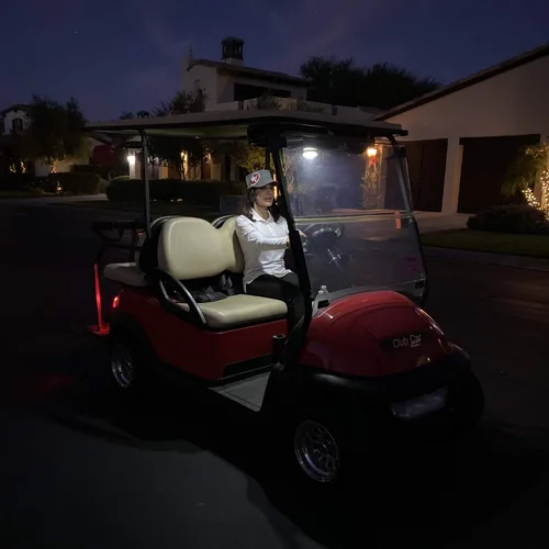 Vista 6 de Palo de techo universal para carrito de golf en cualquier lugar, luz LED de un solo toque se adapta a carritos Club Car, adelante, precedente, EZGO