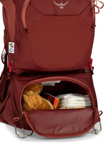 Vista 16 de Osprey Poco LT Lightweight Child Carrier Backpack - Compact, Travel-Ready Kid Carrier with Sunshade and Adjustable Fit - Lightweight, Comfortable