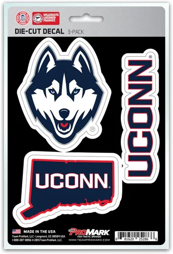 Vista 9 de FANMATS NCAA Unisex NCAA 3 Piece Decal Set