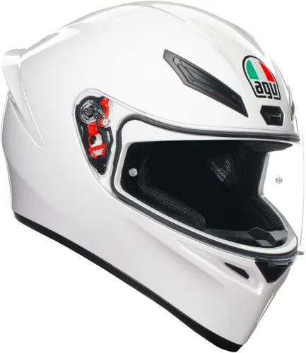 Vista 9 de AGV K1 S Casco de carreras de motocicleta de cara completa brillante sólido