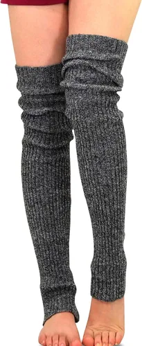 Vista 5 de TeeHee Knee Leg Warmers,Extra Long Thigh High Leg Warmers, Boot Cuffs for Women
