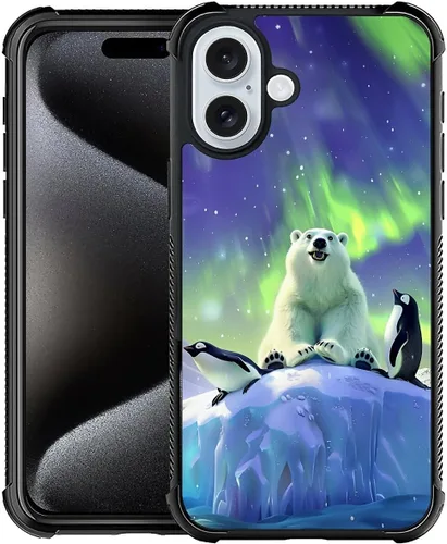 Vista 478 de Funda compatible con iPhone 15, diseño de elefantes africanos, diseño increíble a prueba de golpes, antiarañazos, carcasa trasera de policarbonato