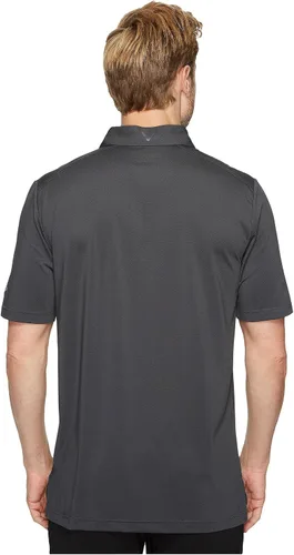 Vista 5 de Callaway Polo de golf micro hexagonal para hombre con protección solar, tejido elástico sólido