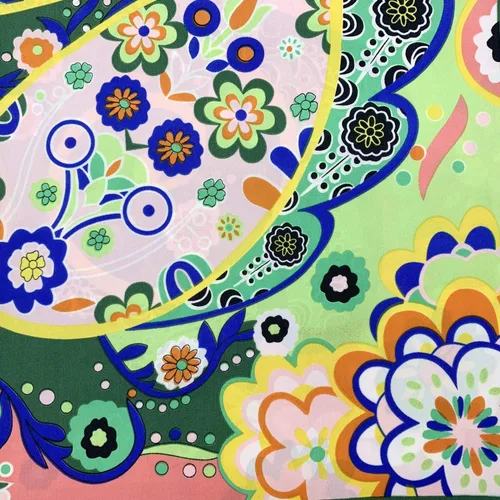 Vista 5 de YOUR SMILE - Bufanda de satén tipo seda con patrón de moda para mujer, cuadrada y grande, para la cabeza, 24"x24" 208