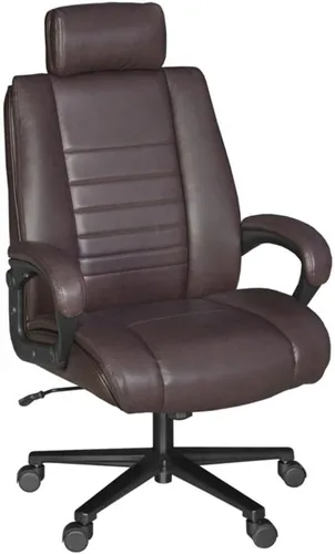 Vista 9 de Romig DuraForce - Silla de oficina grande y alta, 400 libras, silla de escritorio ejecutiva resistente con asiento extra ancho, respaldo alto, silla