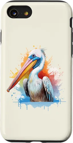 Vista 18 de iPhone 12/12 Pro Pelican Retrato de acuarela - Estuche para amantes de la naturaleza