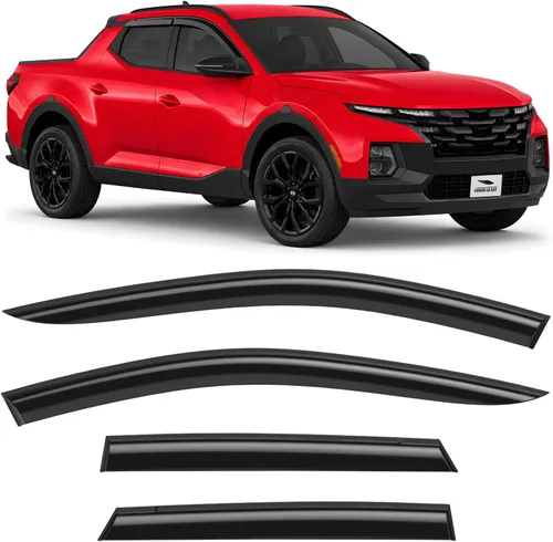 Vista 34 de Voron Glass in-Channel Rain Guards for Chevy Equinox 2018-2024 Para Equinox 18-24
