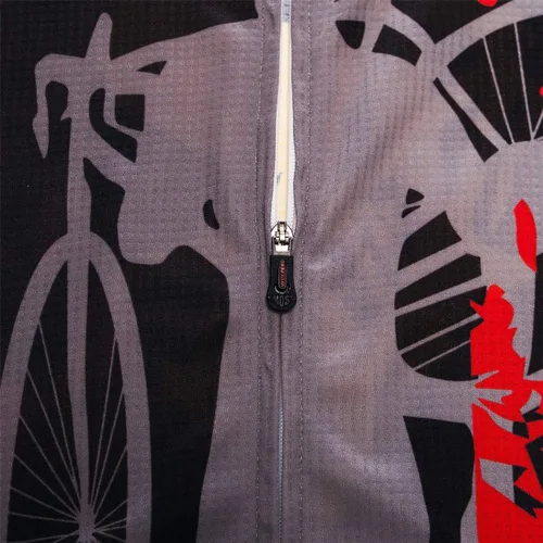 Vista 5 de Camisetas de ciclismo para hombre, camiseta de ciclismo de montaña, manga corta, transpirable, camisetas de ciclismo de secado rápido