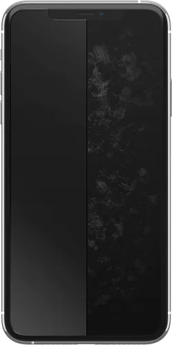 Vista 3 de OtterBox Protector de pantalla Alpha Glass para iPhone 11 Pro Max, vidrio templado, protección contra arañazos x2, embalaje transparente